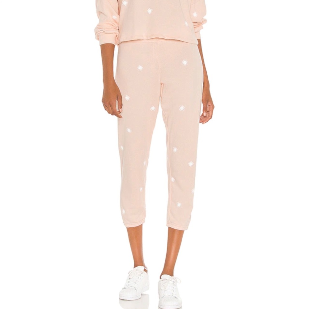REVOLVE Michael Lauren Sun Crop Sweatpants